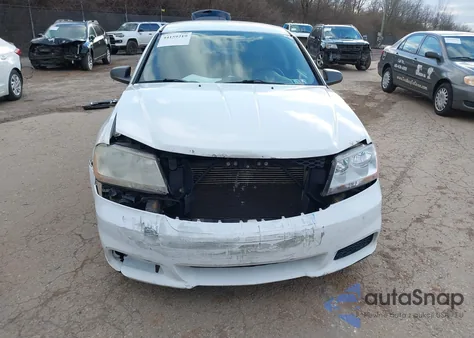 2012 Dodge Avenger Se z USA, uszkodzony, nr VIN 1C3CDZAB4CN177412